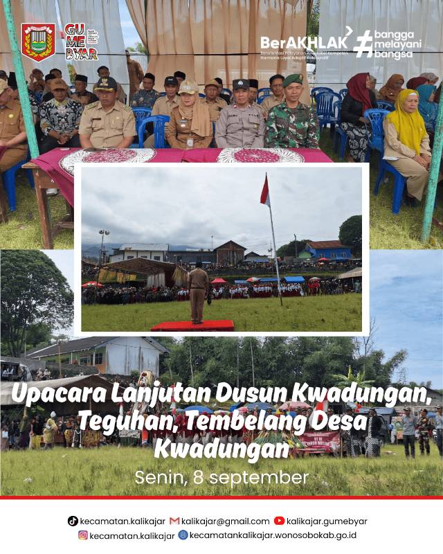 Upacara Lanjutan Dusun Kwadungan, Teguhan, Tembelang Desa Kwadungan